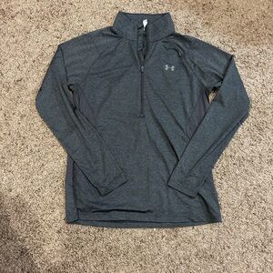 Under Armour Charcoal Quarter-Zip Top